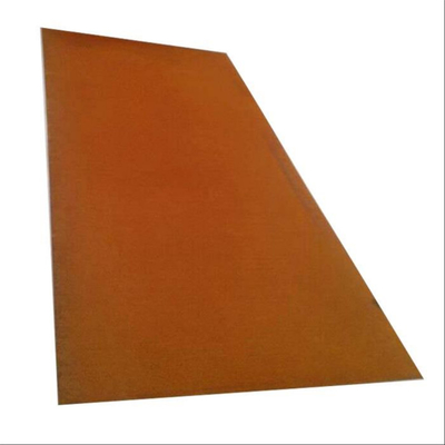 ورق فولادی ملایم نورد گرم مقاوم در برابر آب و هوا Corten A Q355NH 150mm