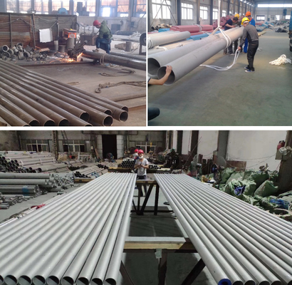 BA 2B NO.1 NO.3 لوله فولادی ضد زنگ گرد شماره 4 8K HL 1-12m