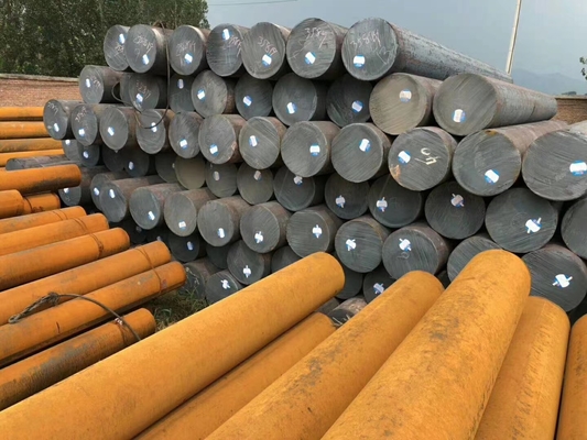 سطح مشکی ASTM A105 MS گرد روشن 6mm-600mm