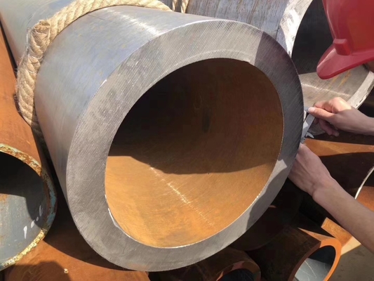 ASTM S355JR کربن فولادی لوله گرد Q320 Q360 API 5L GR.B بدون درز
