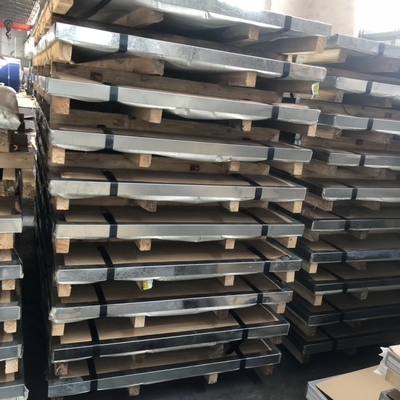 ورق های فولادی ضد زنگ PVC 1 میلی متری نورد سرد 316ti 304 4x8