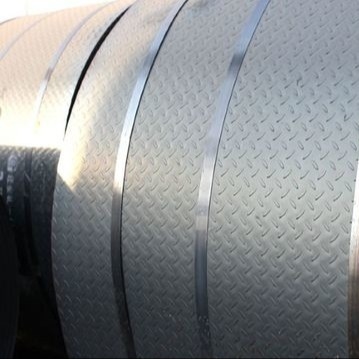 کلاف ورق فلزی شطرنجی نورد گرم 600-1500 میلی متر JIS SS400
