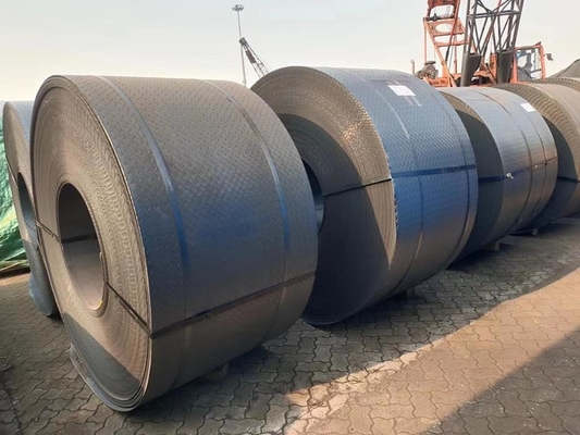 کویل فولاد کربنی نورد گرم A36 جوش داده شده به عرض 3 تا 4