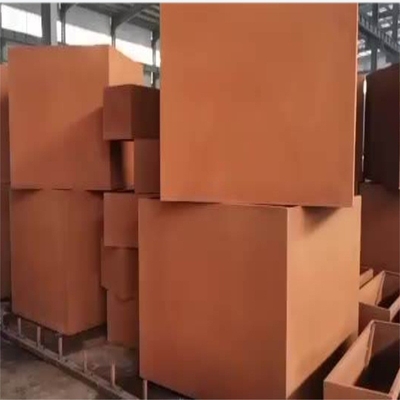 ورق فولادی مقاوم در برابر آب و هوا cortenA s355jr ورق فولادی 6 میلی متری ورق فولادی مقاوم در برابر آب و هوا Q235NH Q355NH