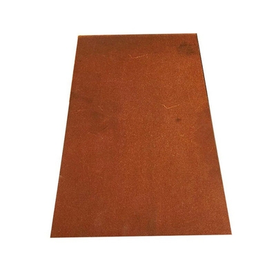 ورق فولادی ملایم نورد گرم مقاوم در برابر آب و هوا Corten A Q355NH 150mm